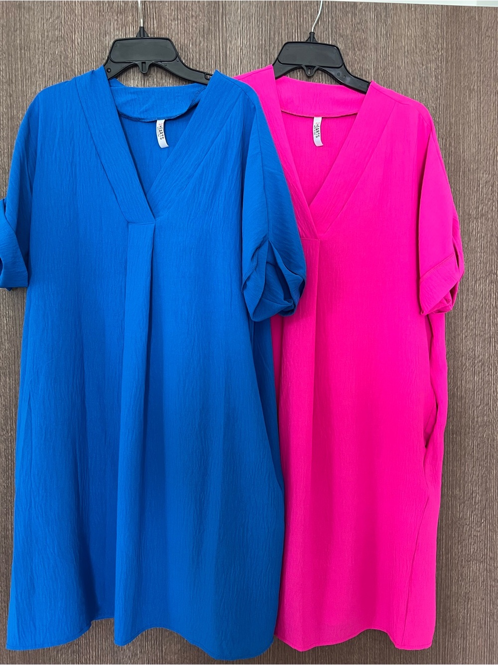 2hearts Crinkle Fabric Dress